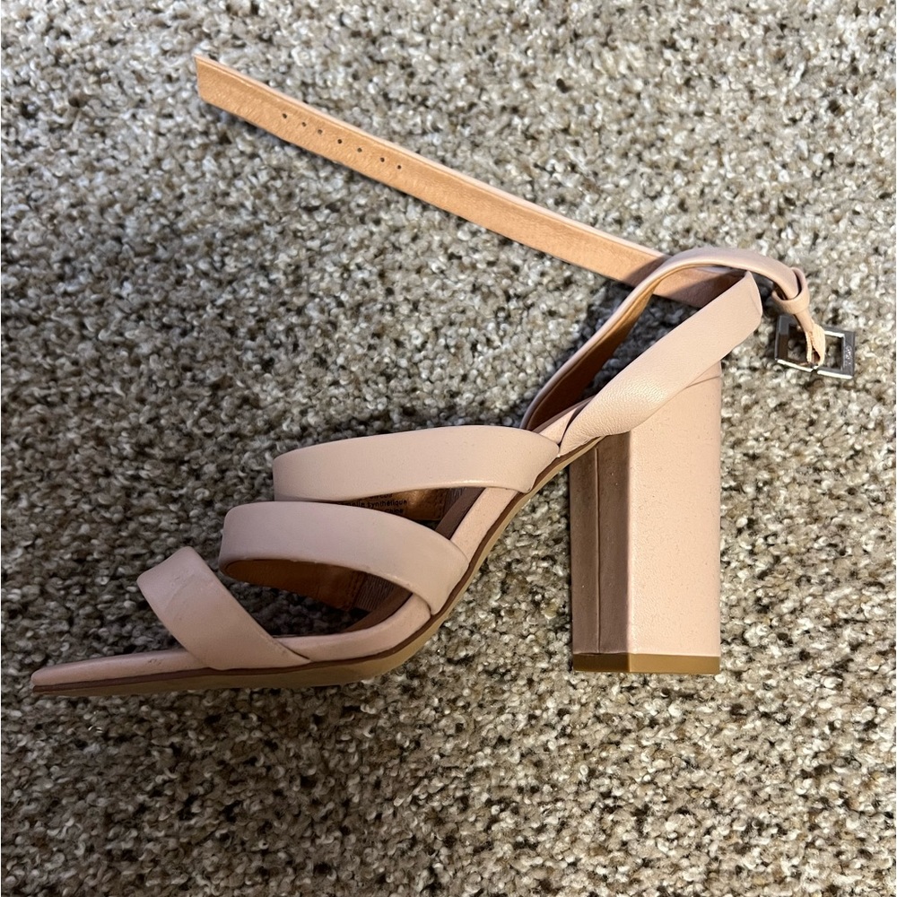 Halogen nude strappy sandal